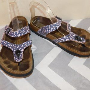 Papillio Original Birkenstock Floral Sandals Size 39 US Size 8-8.5